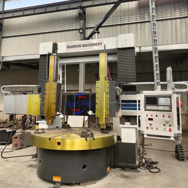 Torno vertical de torre pesada de alta qualidade CNC Torno vertical de coluna dupla