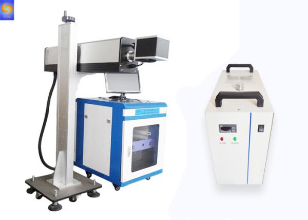 High Speed 100w Industrial Laser Marking Machine Wood Boxes Jeans Leather Cloth Applied