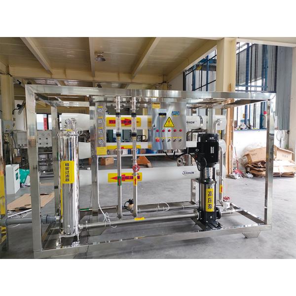 Planta de filtro de agua comercial 6000LPH para filtración de agua por ósmosis inversa industrial