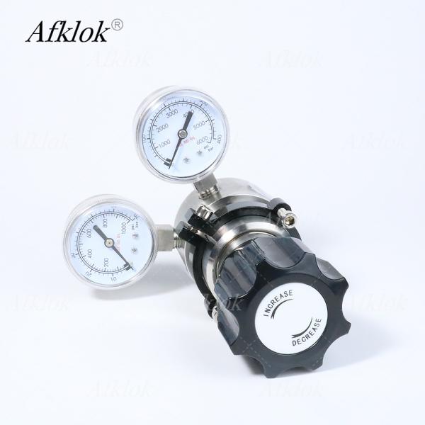 Precision Stainless Steel Regulator for Gas Pressure Control with Sliver Female Thread