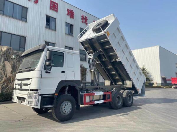                  Used HOWO Dump Truck Middle Lift HOWO 371 HOWO 375 6X4 8X4 Tipper Sinotruk Made in 2019             