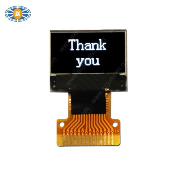 0.49 Inch Monochrome OLED Display Module , OEM Ultra Thin OLED Display