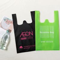 Sac non tissé favorable à l'environnement de T-shirt de polypropylène pour des achats