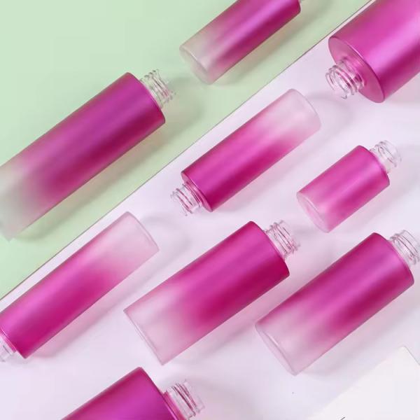 Bouteille cosmétique PET de 5 ml à 500 ml Bouteilles de soins de la peau creuses sur mesure Poids lourd