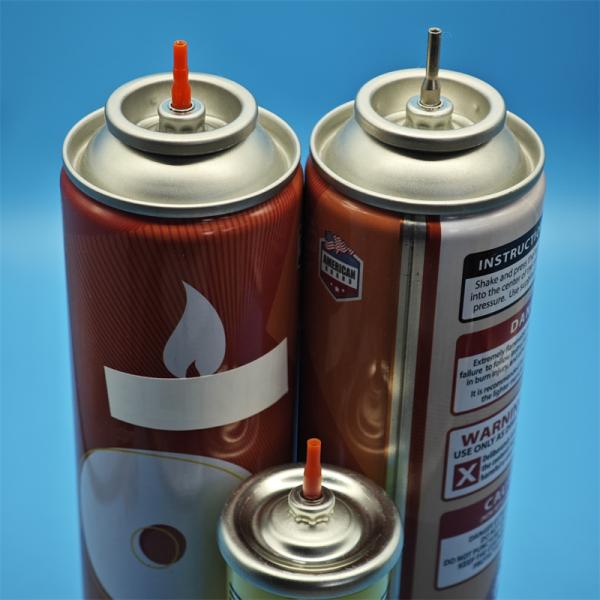 High-Flow Butane Refill Valve for Industrial Heaters with Anti-Backflow Protection