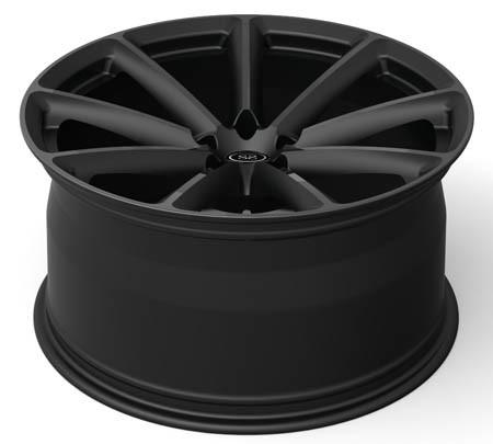 Satin black monoblock alloy rims M550 1 piece 20 inch 21x9 21x10.5 deep concave forged wheels