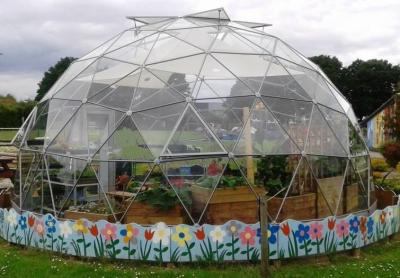 Glass Geodesic Dome Tent Half Sphere Glaming Tent With Igloo Frame
