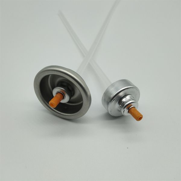 Luxury Finishing Hair Color Spray Valve for High-End Cosmetic Brands with Polished Aesthetics and Superior Tactile Feedback