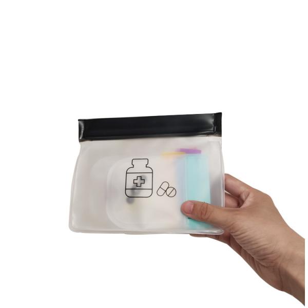 Mini Disposable Peva k Packaging Bag For Pill 0.1-0.5mm Thickness