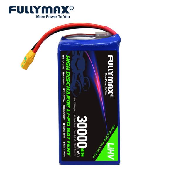 Agriculture Drone Battery 12 Cell Li Polymer Battery 30000mah 12S 44.4V 1332Wh