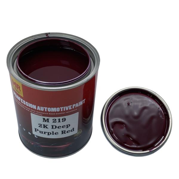 M219 2K Deep Purple Red Automotive Refinish Colorant Blue-Purple Tinted Crimson Base
