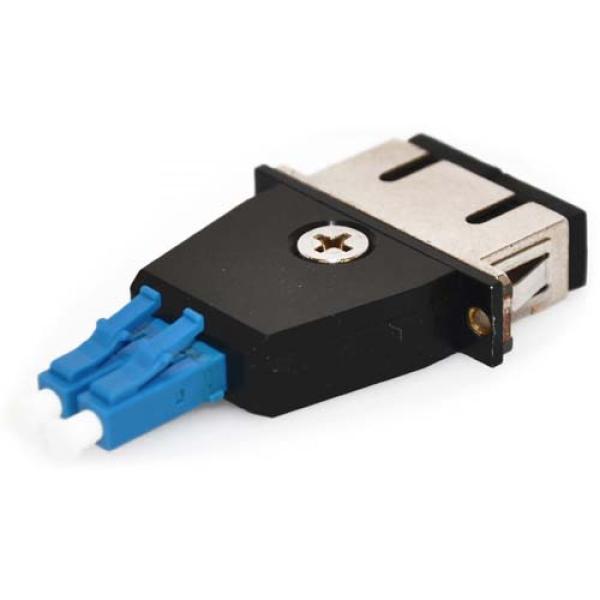 SC Female To LC Male Fiber Optic Adapters Low Insertion Loss In Simplex / Duplex Shape
