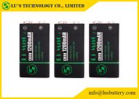 A bateria de lítio do quadrado de CR9V 1200mAh 9v projeta baterias de lítio