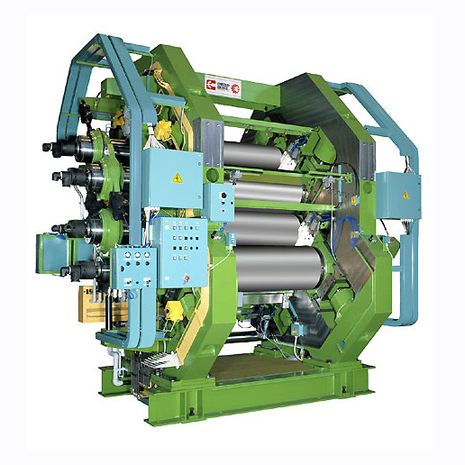 Remote Control PLC Rubber Calender Machine with 6500*1970*2740 Size for Customized Rubber Calendering