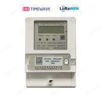 O anti medidor LCD da energia de LoRaWAN da corrosão indica o medidor esperto IoT da energia