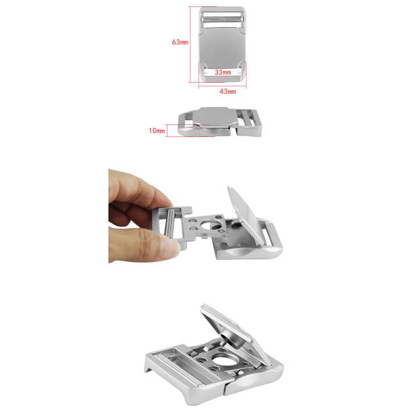 Tactical Belt Buckle Quick Side Release Magnet Buckles For Webbing Strong Hooks Clips Diy Outdoor Luggage Accessories