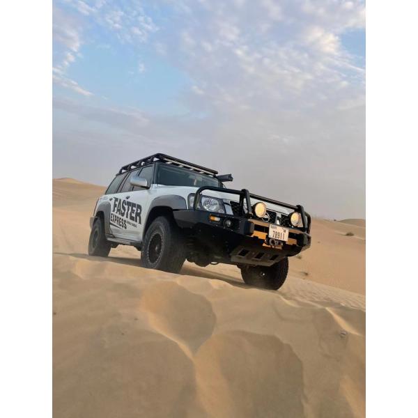 Car Offroad Winch NISSAN Bull Bar 4x4 Bumper For Patrol Y61