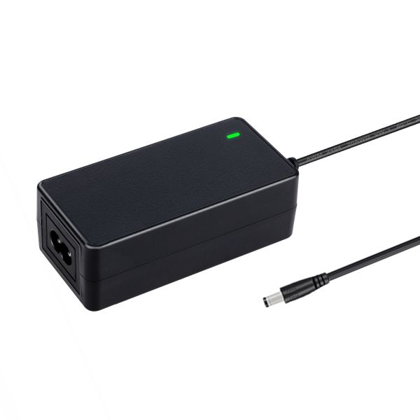 60W 100-240Vac Desktop Power Adapter with 9V12V15V20V24V36V48V Output and 1A-5A Current Range