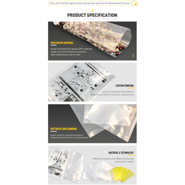 Zipper Seal Food Storage Bag, Zipper Seal Freezer Bag, Zipper Seal Food Storage Bag, Zipper Seal Sandwich Bag