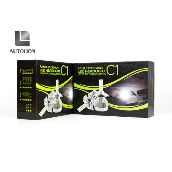 C1 h4 Toyota Headlight 12v 24V 30W 3000LM Led Car Light H1 Led Headlight