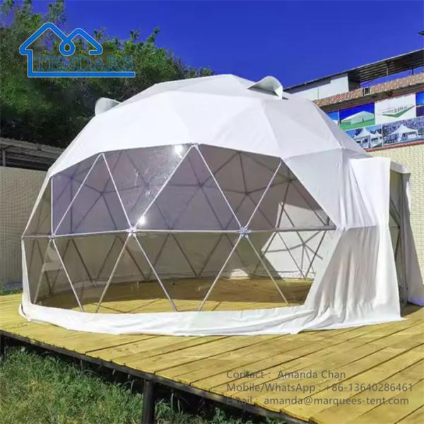 Winter Igloo Geodesic Dome Home Tent Hotel Glamping Dome Tent For Outdoor