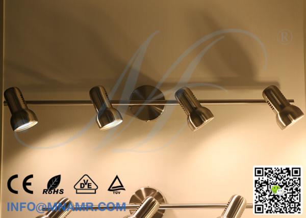 4x5W LED Ceiling Spotlight Fitting AC100-240V with Multi-Direction Adjustable Heads