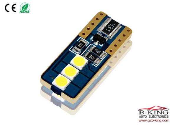 High Quality T10 6SMD 3030 Canbus error free Car LED Bulb Light