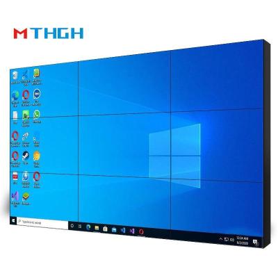46 polegadas 72% Gamut de cor ADS painel LCD vídeo tela de parede com costuras de 3,5 mm