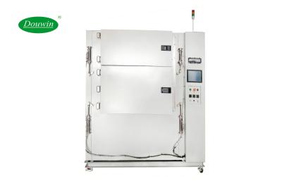 Câmara climática compacta do teste de choque térmico para o teste da umidade da temperatura