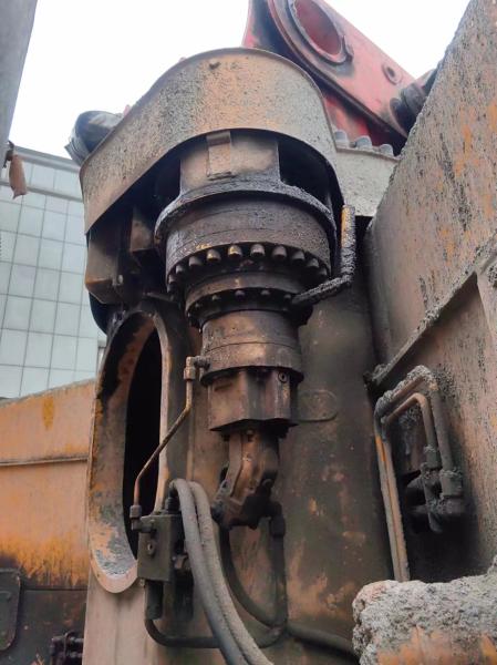 Putzmeister e Schwing montagem de redutores de camiões de bombas com cor preta no sector da construção