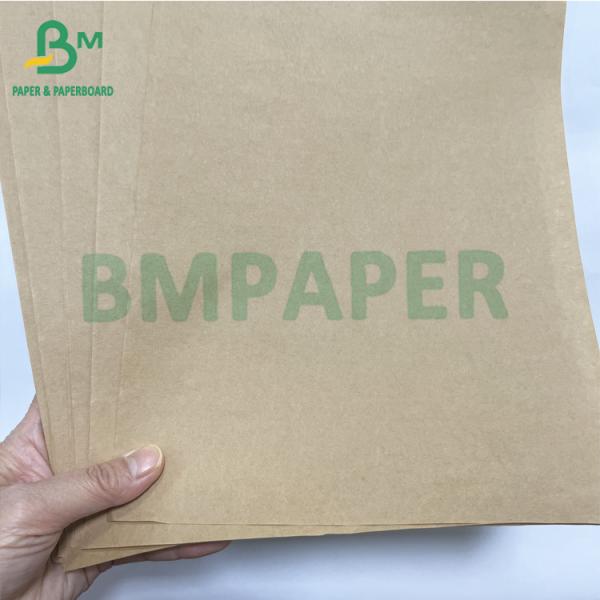 Emballages alimentaires papier kraft naturel fort 40 50 GSM recyclable