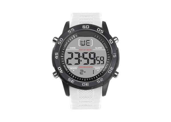 Shock Resistant Digital Plastic Sports Watch 5cm Dial Diameter With Alarm Function