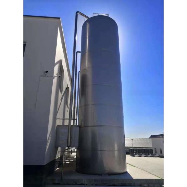 Зеркальное полирование Нержавеющая сталь 5000L хранилище молока Сило с компрессором Copeland