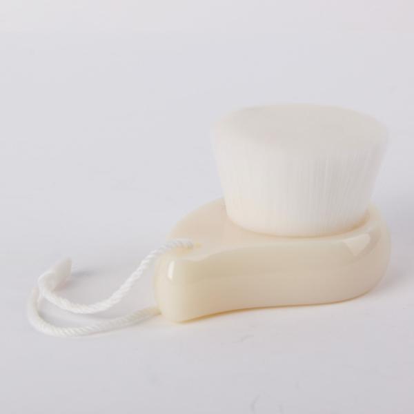 Bamboo Carbon Fiber Hand Face Brush Remove Blackheads For Make Up