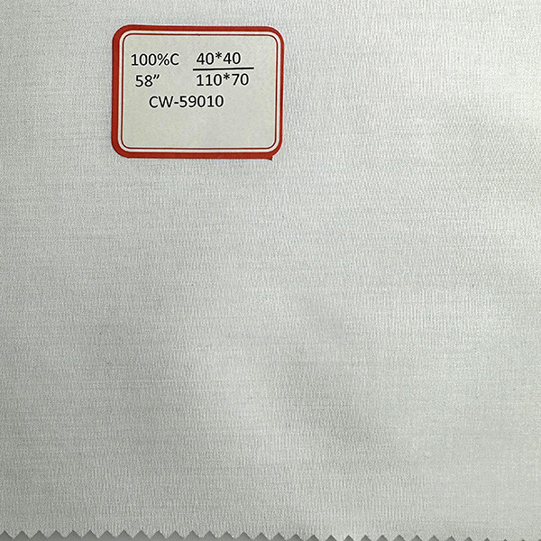 4040 11070 Bleached Cotton Fabric For Garment Home Textile And Bedding Needs