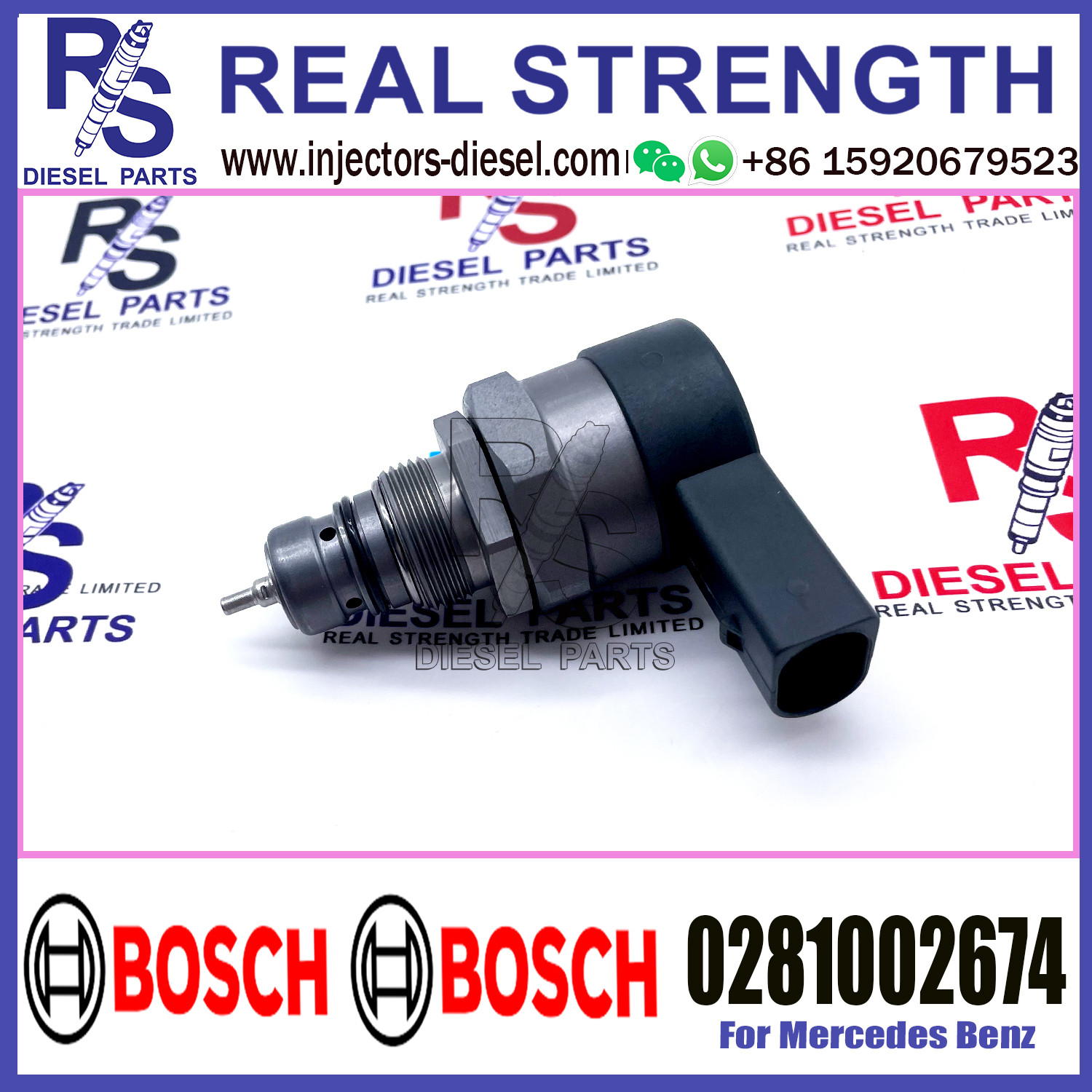 BOSCH Управляющий клапан регулировщик DRV соленоид 0281002674 для Mercedes Benz