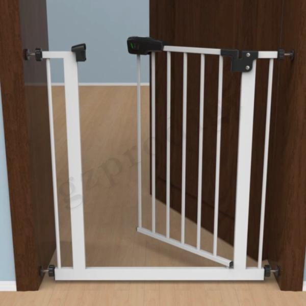 Adjustable Baby Safety Gate Auto Close Baby Safety Gate Triple Protection Baby Pet Gate