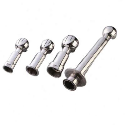 Sanitário 304 316L aço inoxidável 360 graus CIP pulverizar bola de limpeza para alimentos e bebidas