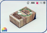 O brilho pulveriza a caixa de cartão de papel decorada 1200gsm CCNB