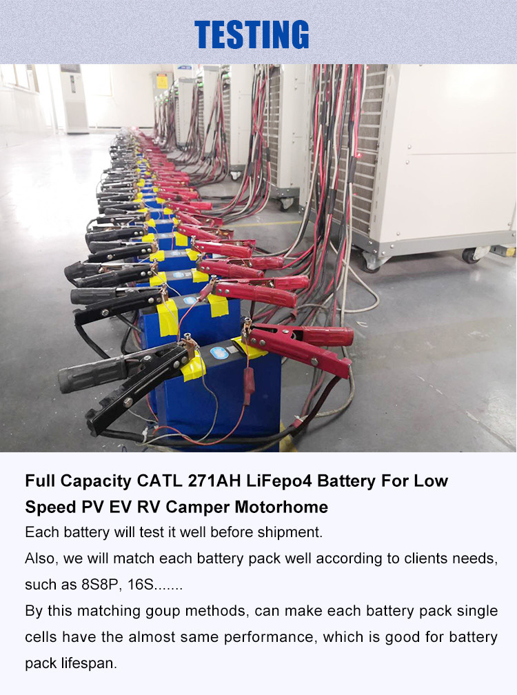 Клетка батареи CATL 3.2V 280AH Lifepo4 для тележки Golft солнечной энергии