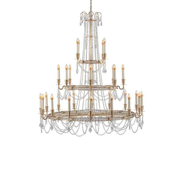 Collier américain Vintage Chandelier Chandelier Villa Loft Appartement Escalier