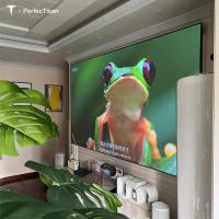 100 Inch Fixed Frame Screen 8K Fresnel ALR Projector Screen Ultra Wide Viewing Angle