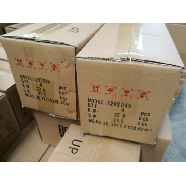 Industrial Deep Cycle Solar Battery / High Capacity Lead Acid Gel Battery