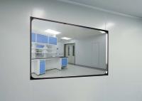 Panneau d'affichage 5 mm double couche vitrage trempé fenêtres de salle blanche
