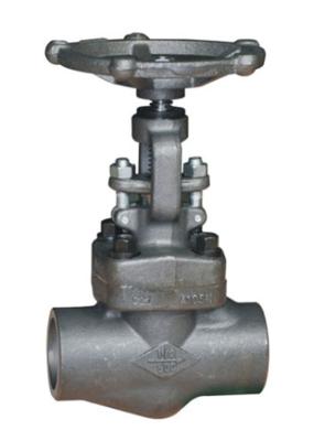 Fully Guided Solid Disc Forged Steel Valve Full And Reduced Bore Port Globe Valve