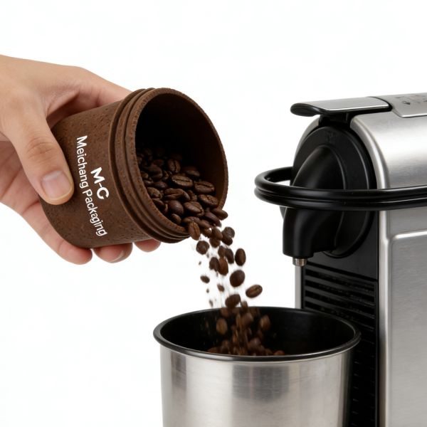 Eco-Friendly PP Cream Jar with Coffee Grounds Material in 50ML 100ML 200ML Sizes for Premium Customizable Cosmetic Packaging