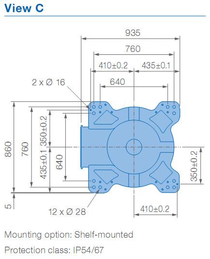 GP400R Used Yaskawa Robot For Pick And Place 400kg Payload 3518mm Arm Robots