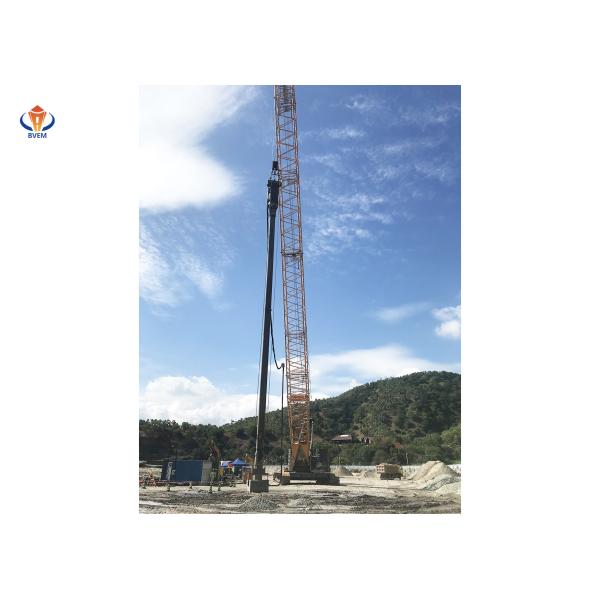 High Power Bottom Feed Vibroflot  Sand Soil Improvement 1200-1800 Rpm