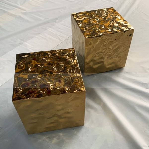 Salt Spray Proof 304 Water Ripple Steel Sheet For Hotel Facade / Coastal Balcony Railing