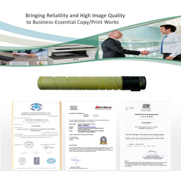 Tonalizador do laser da cor do preto de Konica Minolta